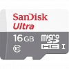 MicroSD 16GB SanDisk Class 10 Ultra UHS-I (80 Mb/s)* - фото, изображение, картинка