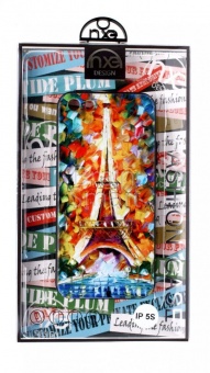 Накладка силиконовая NXE iPhone 5/5S/SE Париж (296) - фото, изображение, картинка