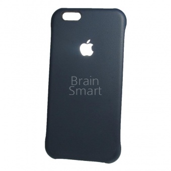 Накладка пластиковая Back Cover под кожу iPhone 6 Синий - фото, изображение, картинка