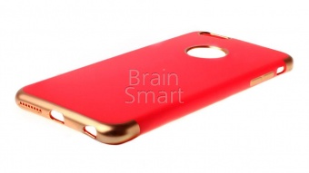 Накладка силиконовая Aspor Status Collection iPhone 6 Plus Красный/Золотой - фото, изображение, картинка