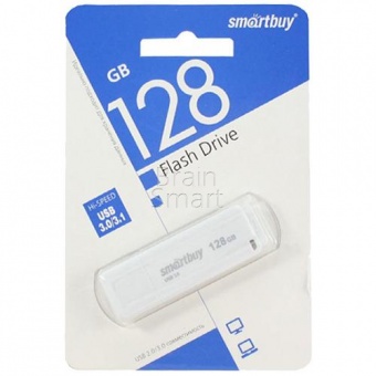USB 3.0 Флеш-накопитель 128GB SmartBuy LM05 Белый - фото, изображение, картинка