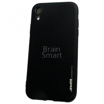 Накладка силиконовая SMTT Simeitu Soft touch iPhone XR Черный - фото, изображение, картинка