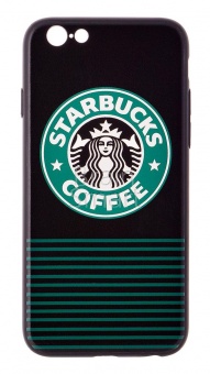 Накладка силиконовая ST.helens iPhone 6/6S Starbucks1 - фото, изображение, картинка