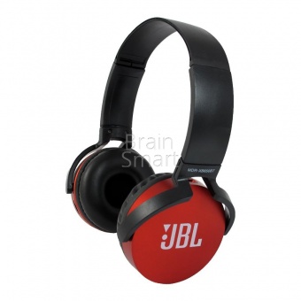 Наушники накладные Bluetooth JBL XB-650BT Черный/Красный - фото, изображение, картинка