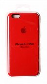 Накладка Silicone Case Original iPhone 6 Plus/6S Plus (14) Красный - фото, изображение, картинка