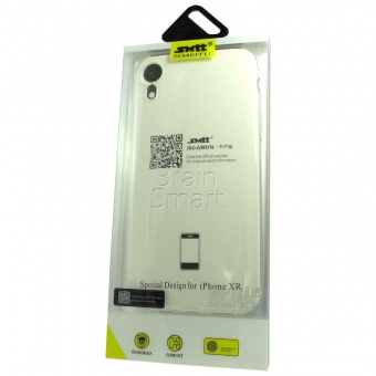 Накладка силиконовая SMTT Simeitu Soft touch iPhone XR Прозрачный - фото, изображение, картинка