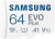 MicroSD 64GB Samsung Evo Plus Class 10 U1 (130 Mb/s) MC64KA + SD адаптер* - фото, изображение, картинка