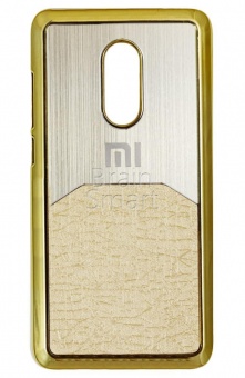 Накладка пластиковая C-Case Xiaomi Redmi Note 4Х Золотой - фото, изображение, картинка