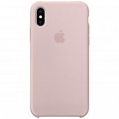Накладка Silicone Case Original iPhone XS Max (19) Нежно-Розовый - фото, изображение, картинка