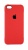 Накладка пластиковая Back Cover под кожу iPhone 5/5S/SE Красный - фото, изображение, картинка